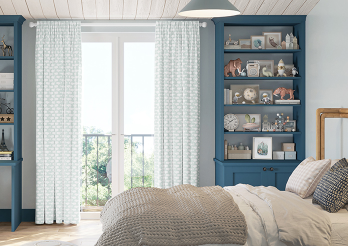 Whaling Around, Moss Green - Made to Measure Curtains - Image 3